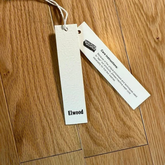 Elwood Petrol Workwear Cropped Jacket Khaki Tan Adult Medium NWT - Picture 6 of 8